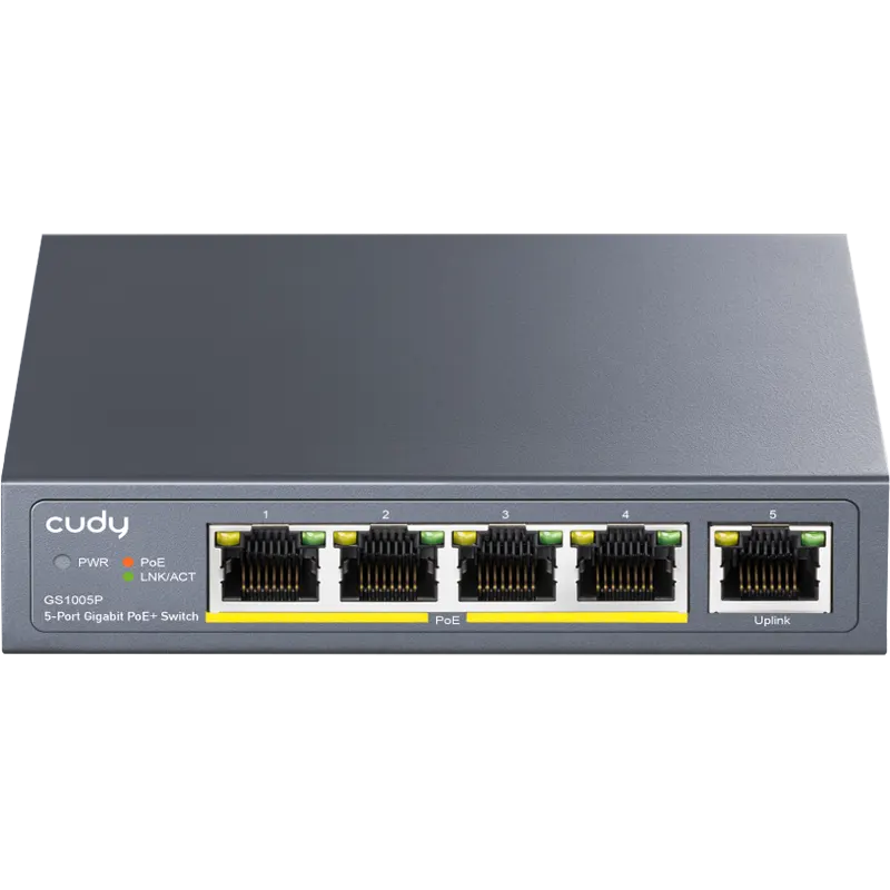 CUDY 5-PORT GIGABIT PoE 1 Mascom International.webp